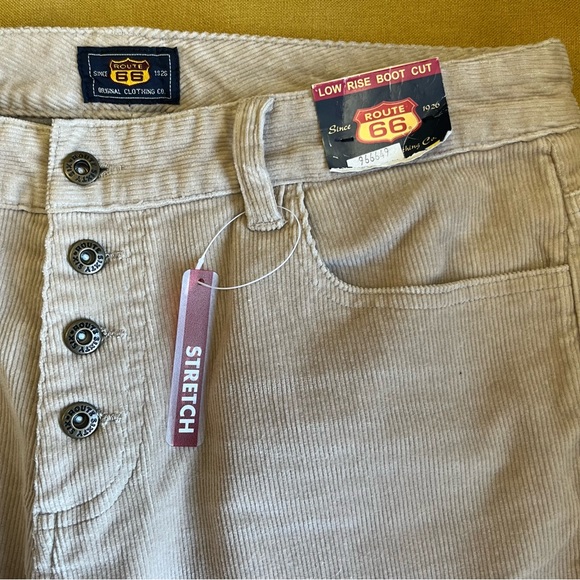 NWT Route 66 Corduroy Boot Cut Stretch Pants - Picture 4 of 6